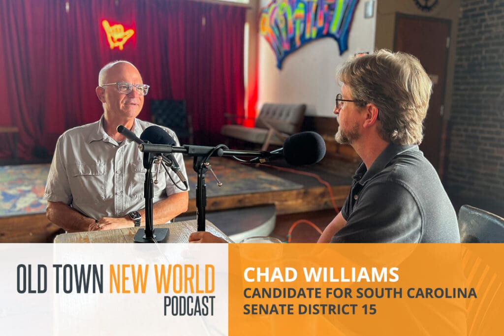 Chad Williams talks about running for South Carolina Senate District 15.