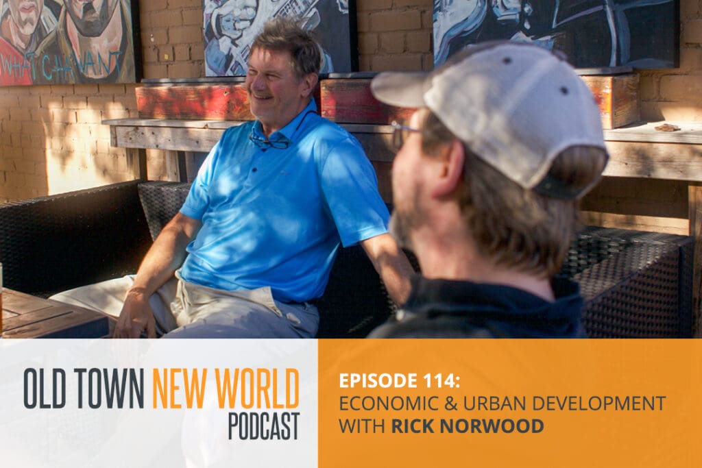 Rick Norwood on the Old Town New World Podcast