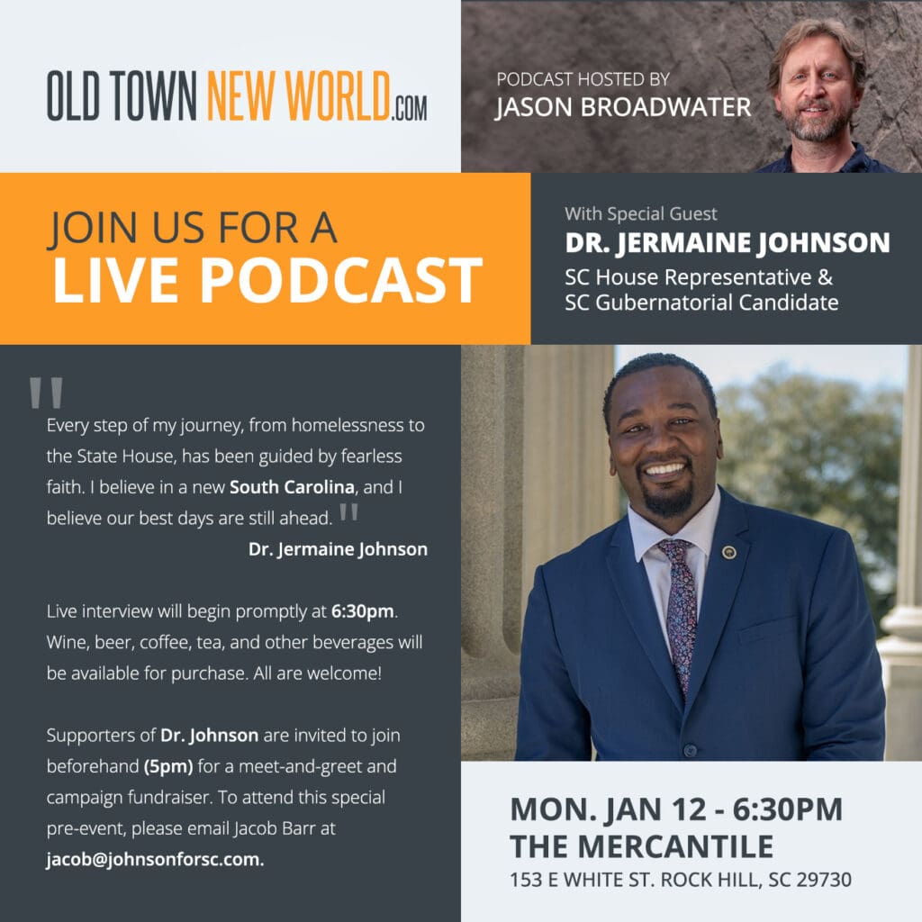 OTNW Live Podcast recording with Dr. Jermaine Johnson