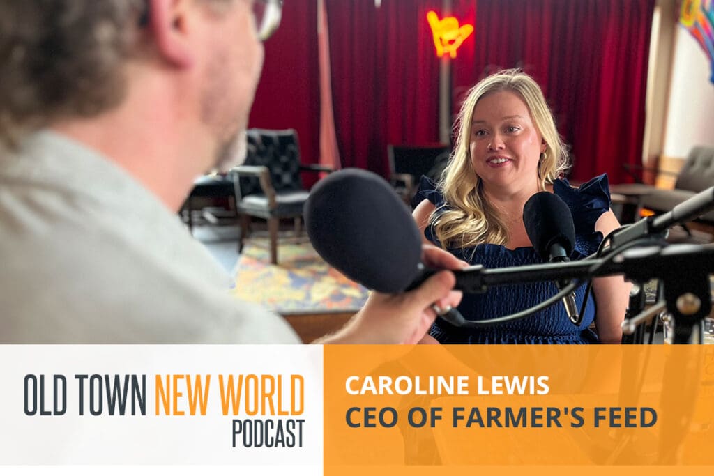 Caroline Lewis discusses how The Farmers Feed helps connect local farms with their communities.