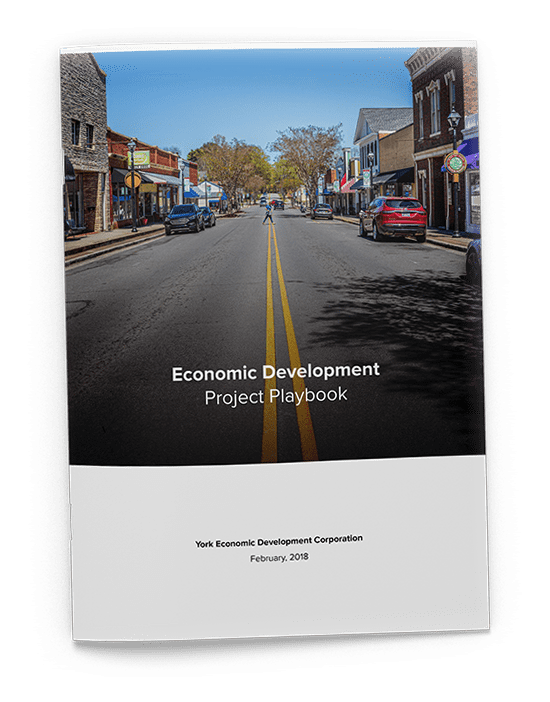 Economic Development Project Playbook cover mockup